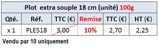 Plot Extra Souple 18 CM