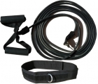 Elastique de survitesse poign�e double ceinture de traction