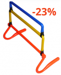 HAIE DE VELOCITE REGLABLE 3 HAUTEURS 15 / 23 / 30 cm