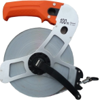 RUBAN de MESURE ACIER  50 m - 100 m CLASSE 2