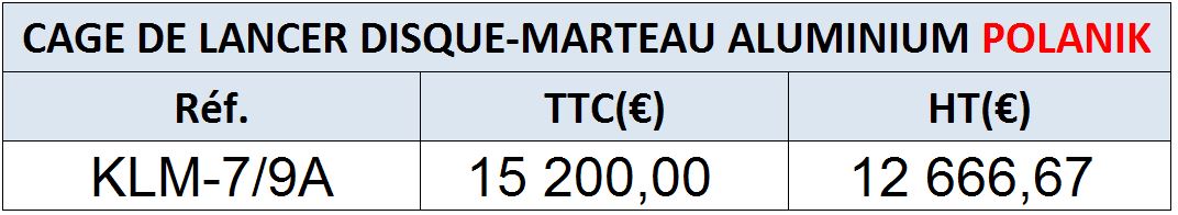 Cage Marteau 7/9A POLANIK